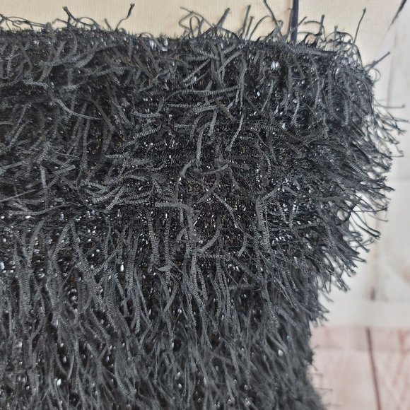 Forever 21 Knit Short Dress Sz S Black - Picture 3 of 10